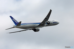 ☁ANA 777-381 JA779A離陸