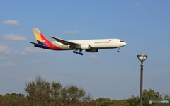 着陸 ASIANA Cargo 767-38EF HL7507