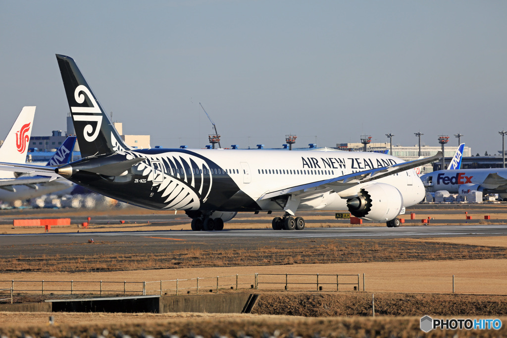 ✈Air New Zealand B787-9 ZK-NZG Takeoff  