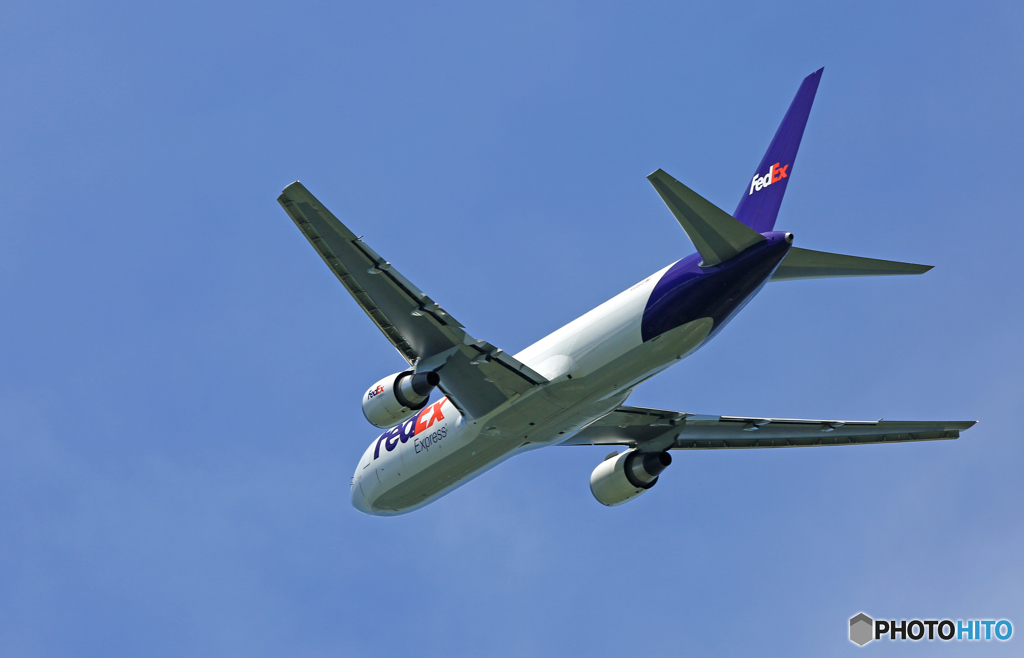 FedEx 777-FS2 N705FE 離陸 