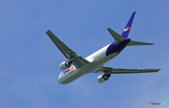 FedEx 777-FS2 N705FE 離陸 