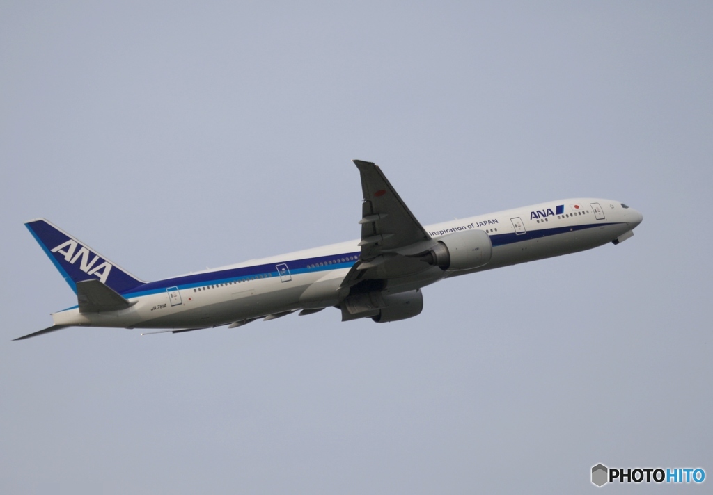ANA 777-300ER 離陸　