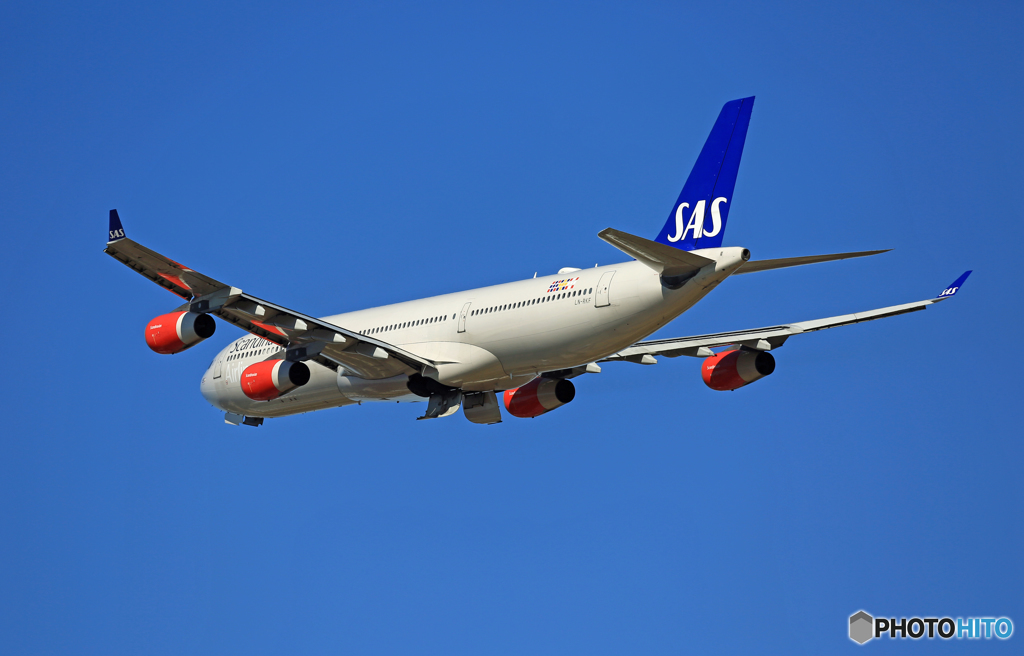 「そらー」 SAS A340-313 LN-RKF ☀