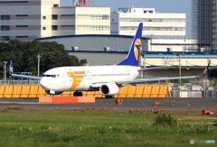 MONGOLIAN 737-8SH 出発　
