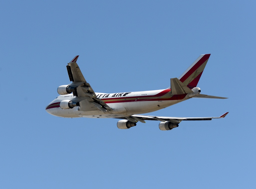KALITTA AIR 747-446 離陸