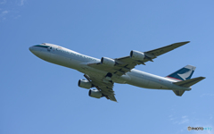 出発Cathay Cargo 747-8F B-LJC/ジャンボ保存委員会