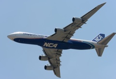 出発 NCA 747-8F