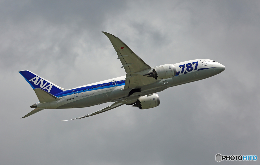 出発 ANA 787-8 JA806A
