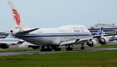 出発（179）Air China 747-400P 