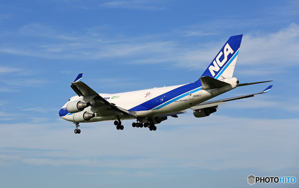 ジャンボ保存委員会/NCA 747-400F JA06KZ[青い空]