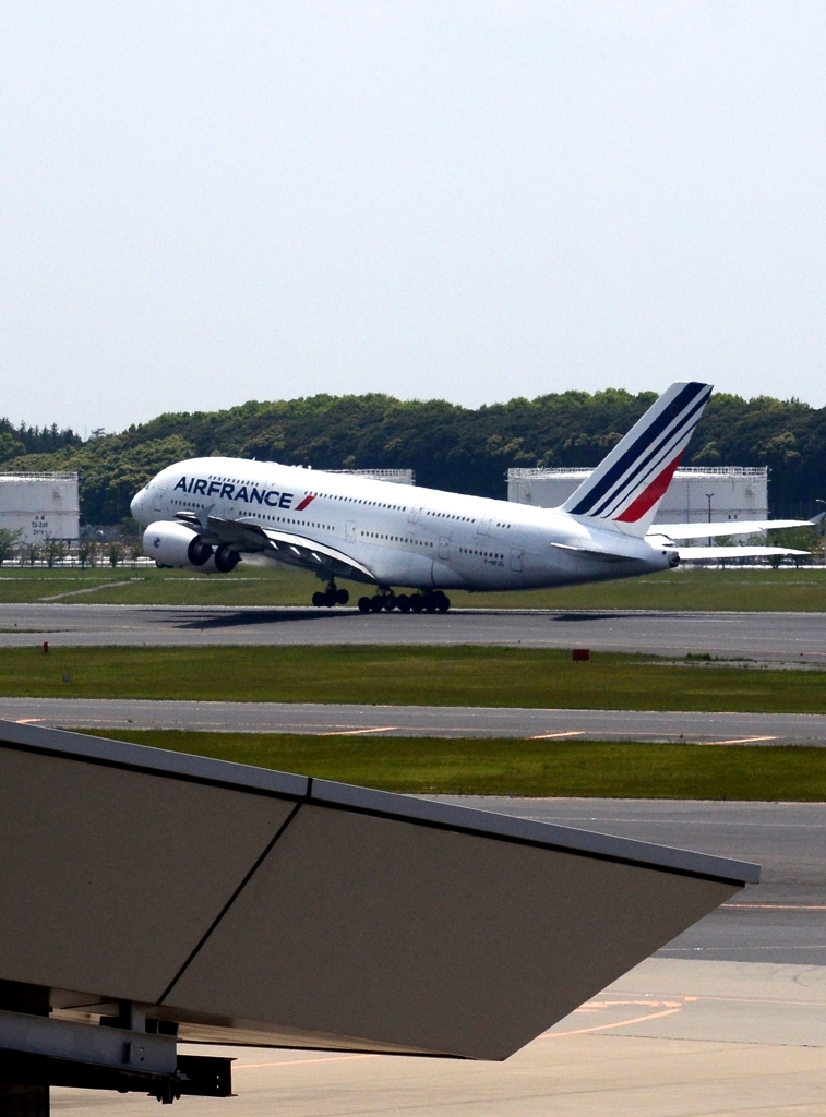 飛び立ち（4）AIRFRANCE A380-800