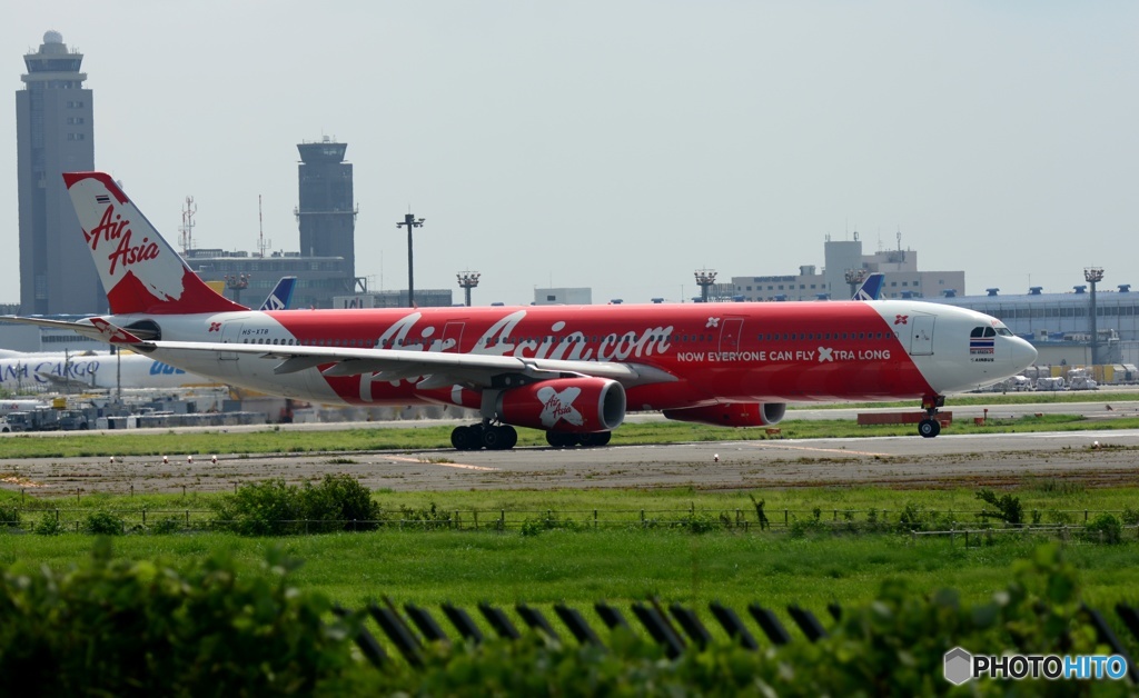 Air Asia A330-343 離陸