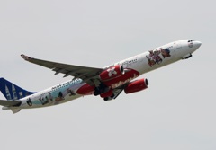 Air Asia A330-343 出発　