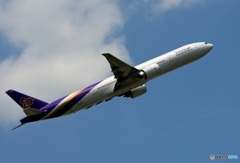 Thai 777-3D7 飛行　