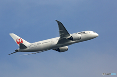 離陸 JAL 787-8 JA840J