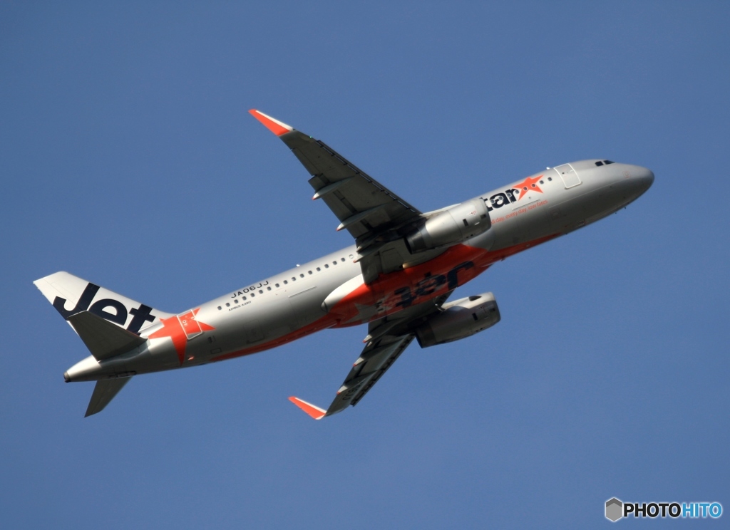 離陸　Jetstar A320-232