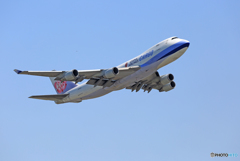 China Cargo 747-400F B-18721 離陸　 