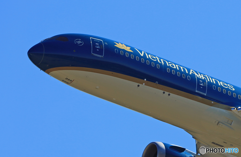Vietnam B787-9 ✈新しい機体はキレイですね！