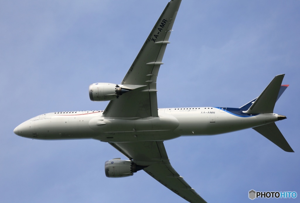 AEROMEXICO 787-8 出発　