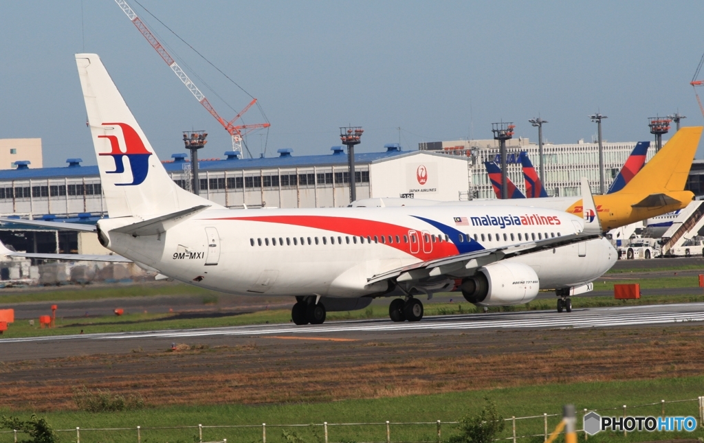 Malaysia 737-8H6 出発
