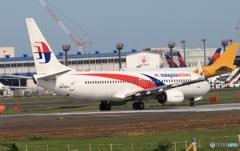 Malaysia 737-8H6 出発