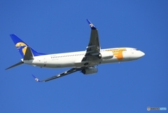 MONGOLIAN 737-8SH  離陸　