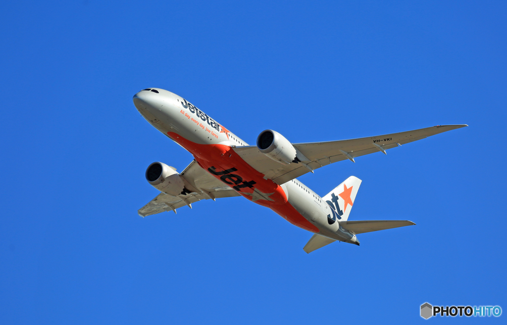 「青い空」が一番 JETSTAR 787-8 VH-VKI