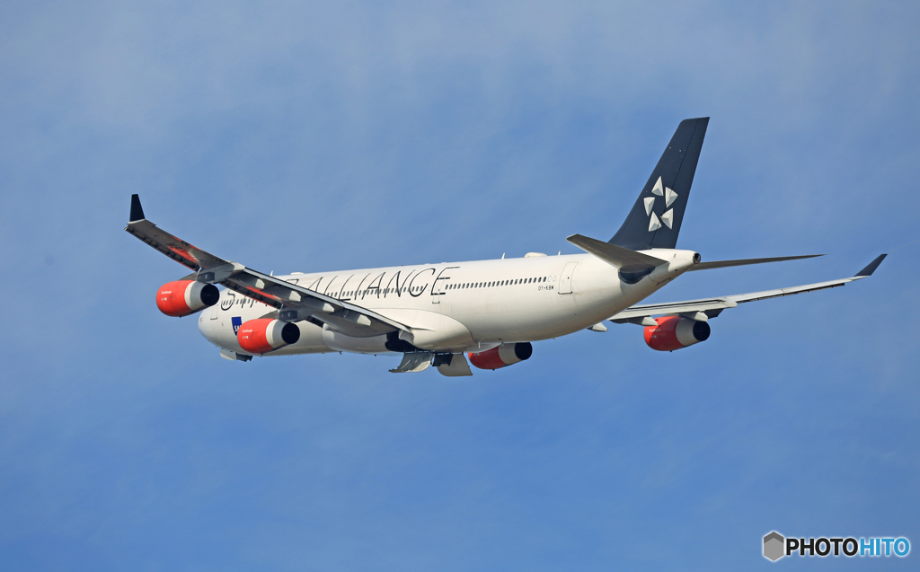 離陸 SAS A340-313 OY-KBM