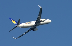 離陸（266）SKYMARK 737-800 成田空港-10/25!