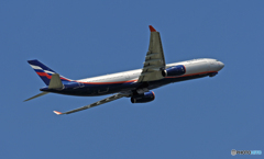 AEROFLOT A330-343 BQ-BPI 離陸 