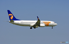 MONGOLIAN 737-8SH JU-1015着陸  