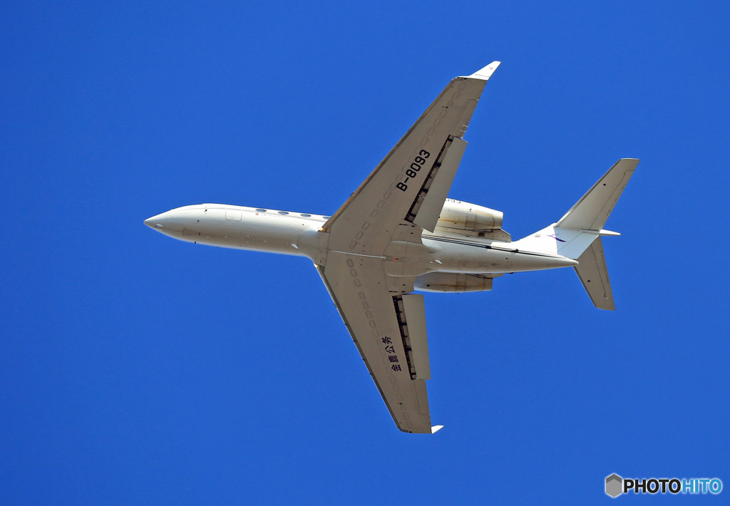 ☀☮private:Gulfstream G350/G450 B-8093出発 