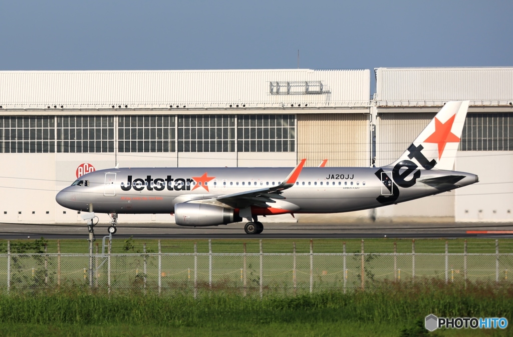 離陸　Jetstar A320-232