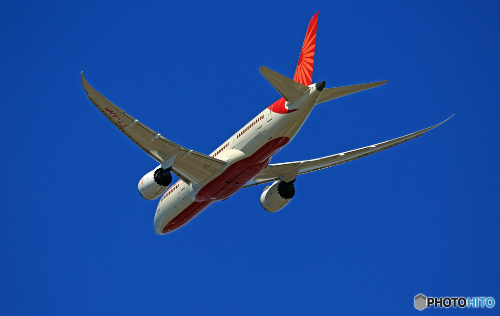 ☀ Air India 787-8 VT-ANP 飛び立ち
