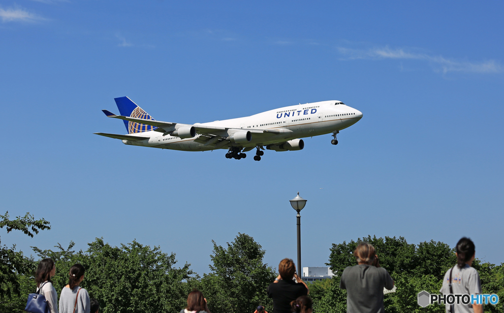 ジャンボ保存委員会/UNITED 747-400 N182UA/Oh!