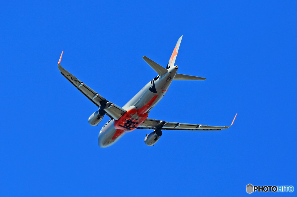 離陸　Jetstar A320-232 JA20JJ