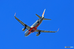 離陸　Jetstar A320-232 JA20JJ