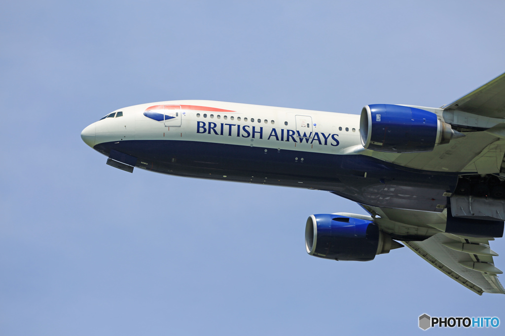 出発 BRITISH 777-236 G-YMMU