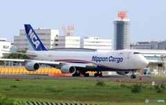 NCA 747-8KZF 出発　