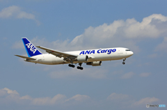 「スカイ」 ANA Cargo 767-381 JA8362 着陸 「スカイ」 ANA Cargo 767-381 JA8362 着陸