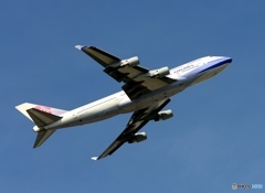 出発　CHINA 747-400