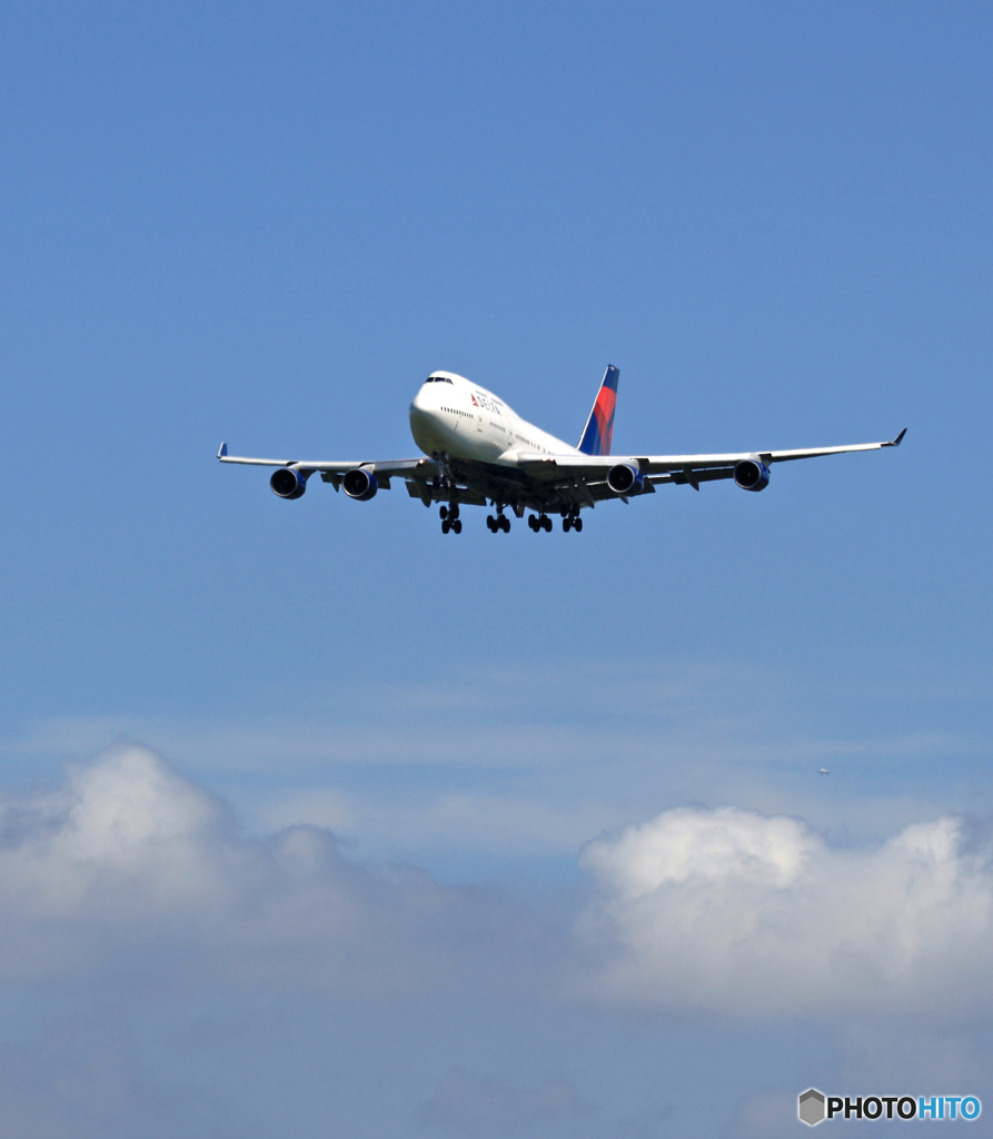 「青空」DELTA 747-400 /ジャンボ保存委員会 