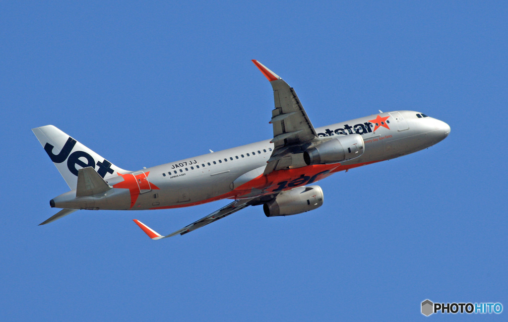 Jetstar A320-232 JA15JJ 出発 