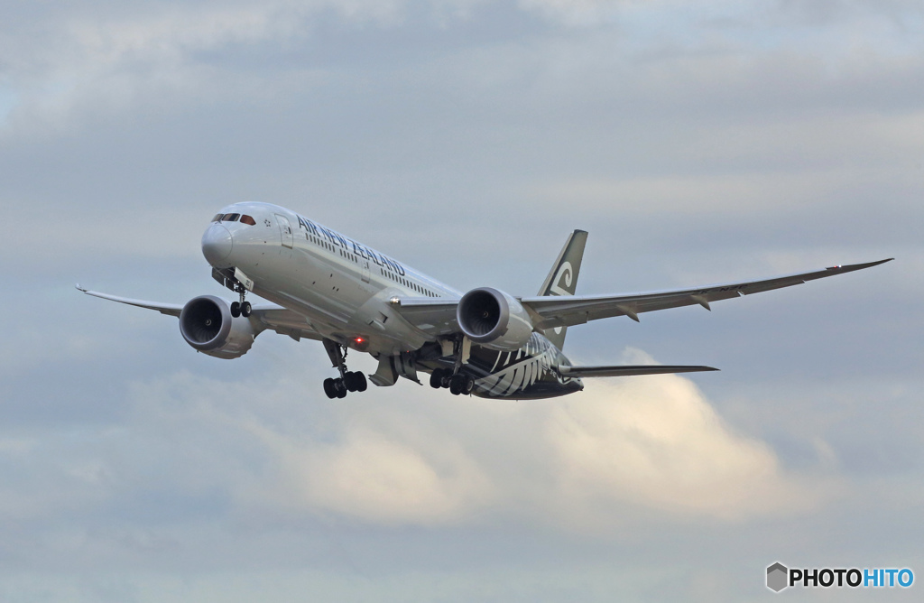 Air New Zealand B787-9 ZK-NZC離陸 　