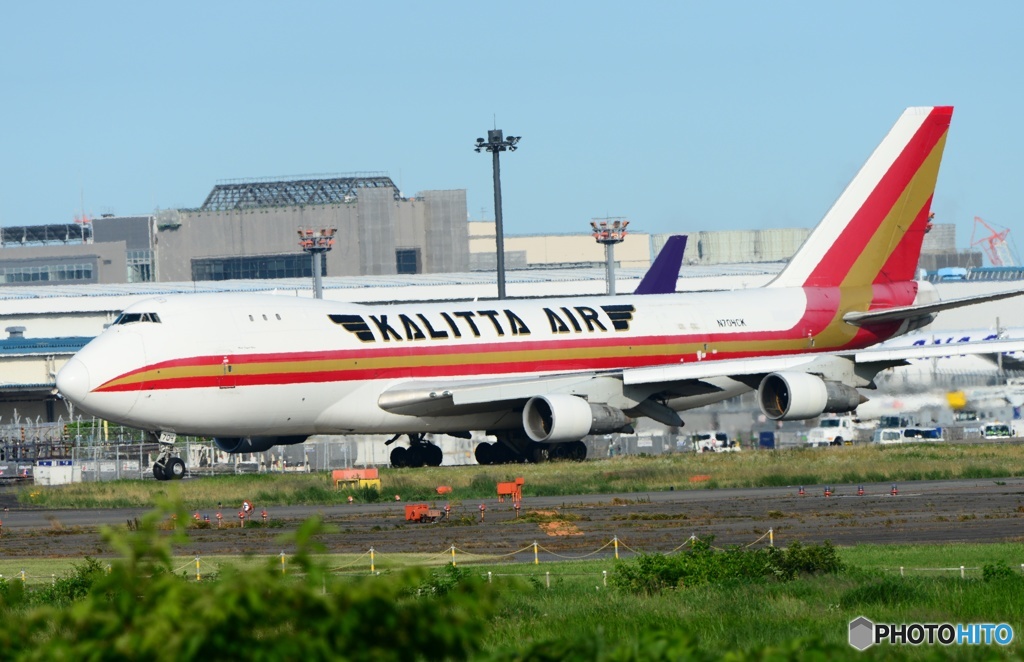 KALITTA AIR 747-246F 出発　