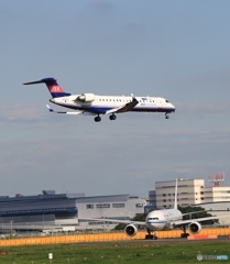 離陸　IBEX ボンバル　CRJ-700