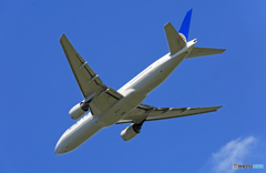 「青い空」が一番 UNITED 777-222 N214UA