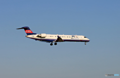 着陸  IBEX ボンバルディアCRJ-702 JA10RJ