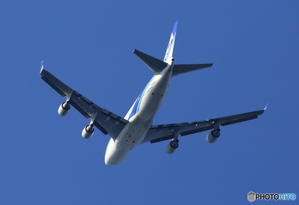 NCA 747-400F JA07KZ 飛び立ち　