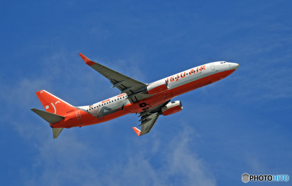 JEJU 737-800 HL8263 離陸 